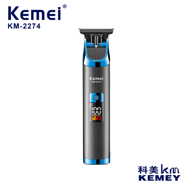 Kemei Km-2274 Usb Charging Digital Display New Waterproof Engraving Clipper, Hair Clipper, Oil Hair Clipper, Men's Hair Clipper, Electric Clipper, Hair Clipper, Razor, Men's Electric Clipper, Electric Razor, Engraving Clipper