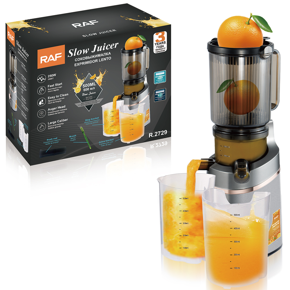 RAF European standard cross-border 500ml juicer, multi-functional fresh juicer, automatic juicer, household juicer details Picture
