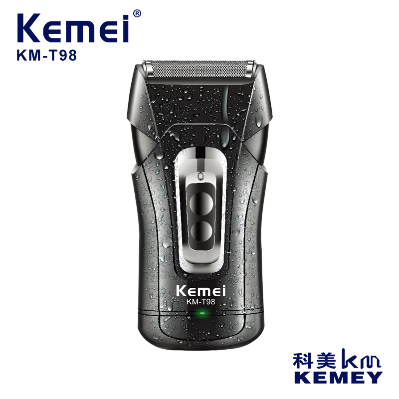 The New Design Of The Kemei Km-T98 Men's Shaver Features Usb Charging, Powerful Power, Washable Shaver, Electric Shaver, Shaver, And Men's Shaver