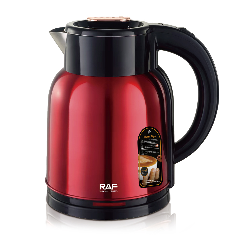 RAF European standard cross-border electric kettle, household high-power insulated kettle, 2L automatic power-off new kettle Item Picture