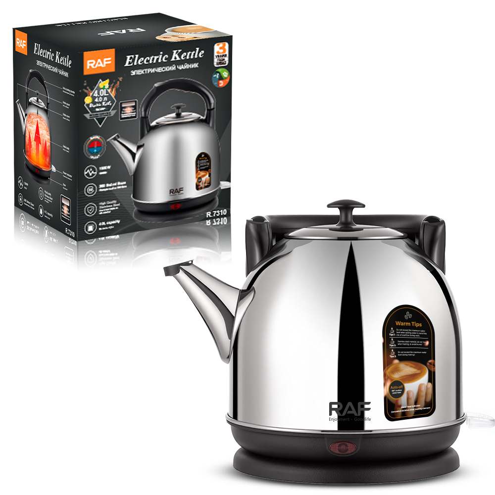 RAF European standard household electric kettle 4.0L, thermos, heat preservation, boiling, electric kettle, automatic power-off details Picture