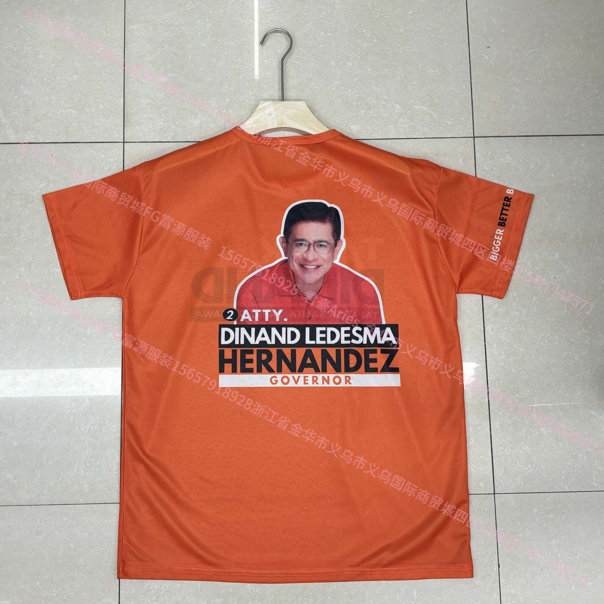 Cross-border FG presidential Campaign uniform customization supplier Advertising T-shirt Work Uniform Customization 7 details Picture