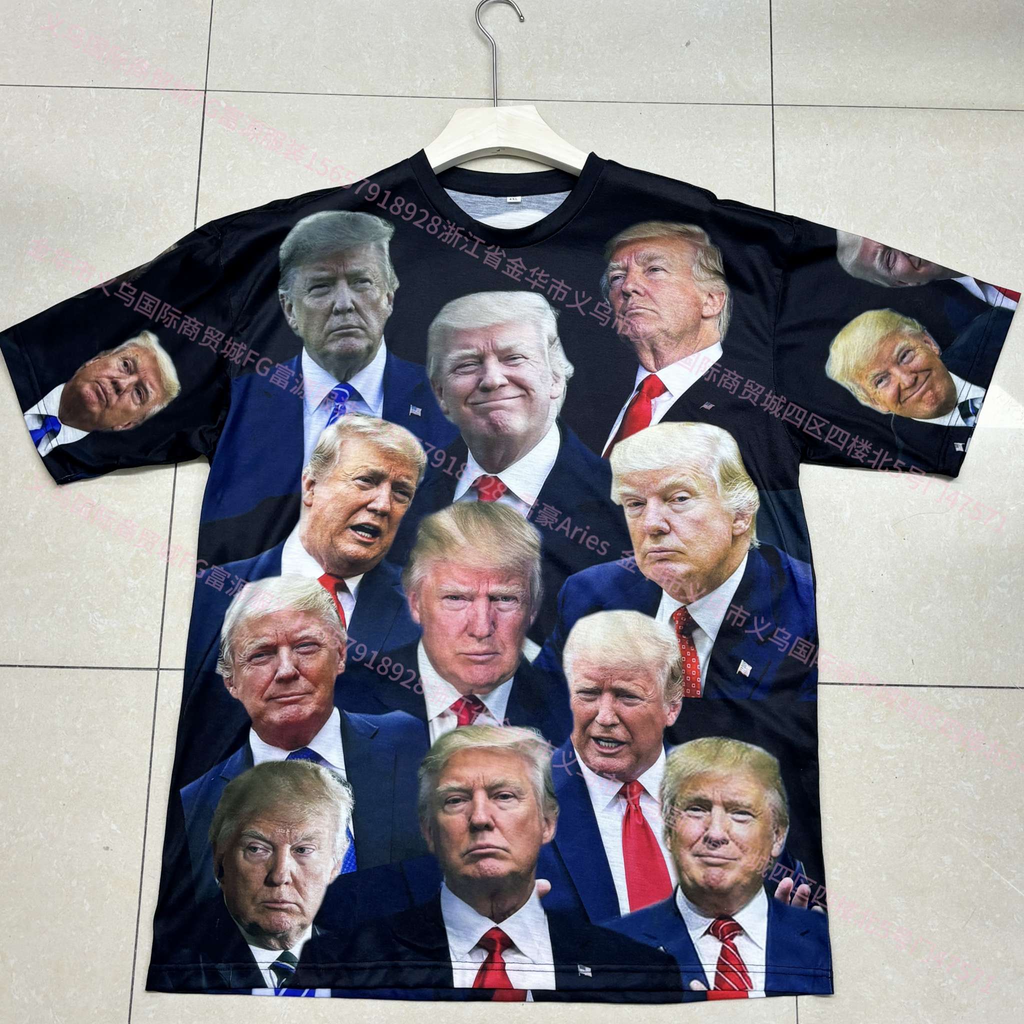 Cross-border FG presidential Campaign uniform customization supplier Advertising T-shirt Work Uniform Customization 5