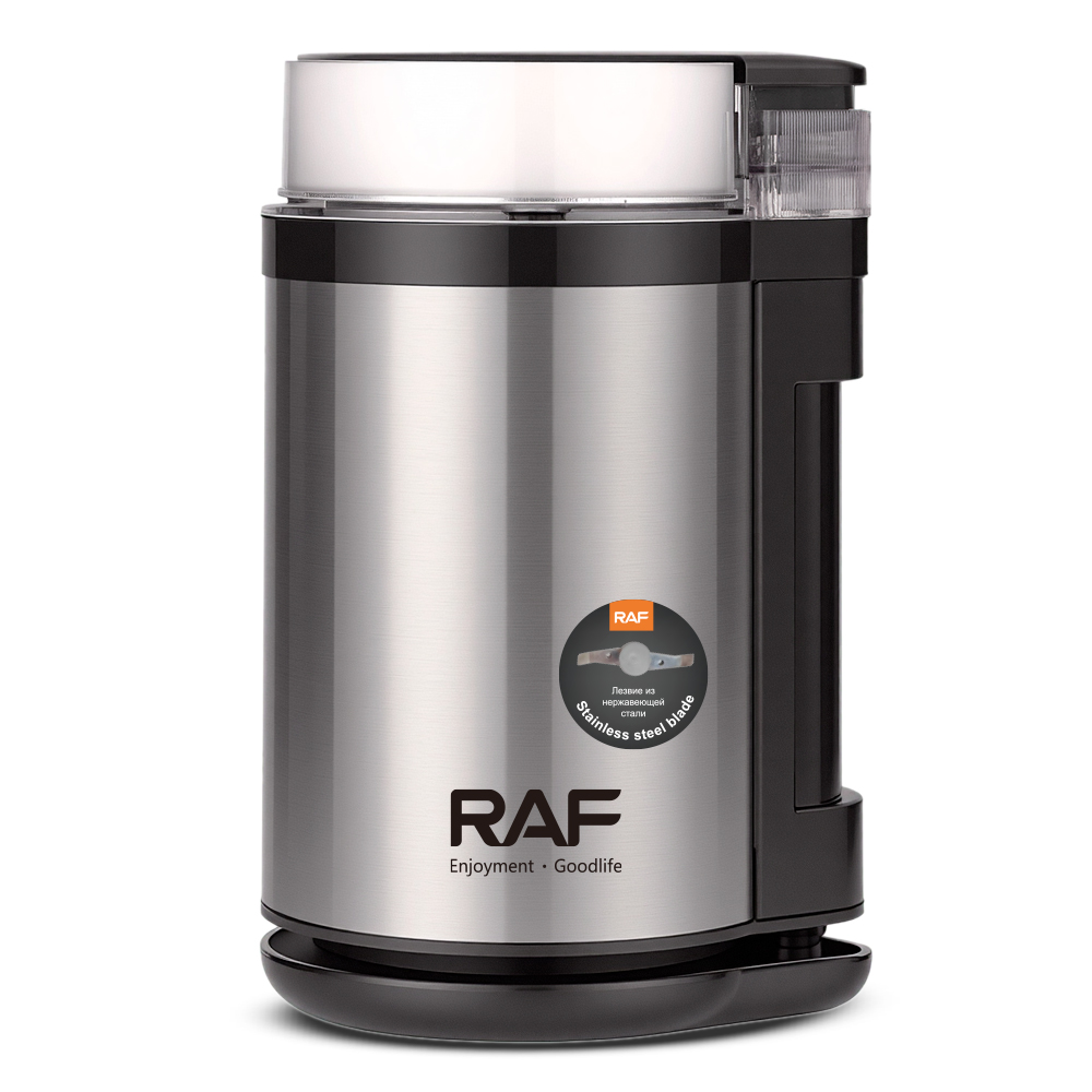 RAF European multi-functional food processor 250ml electric coffee bean grinder, grain and spice grinder Specification image