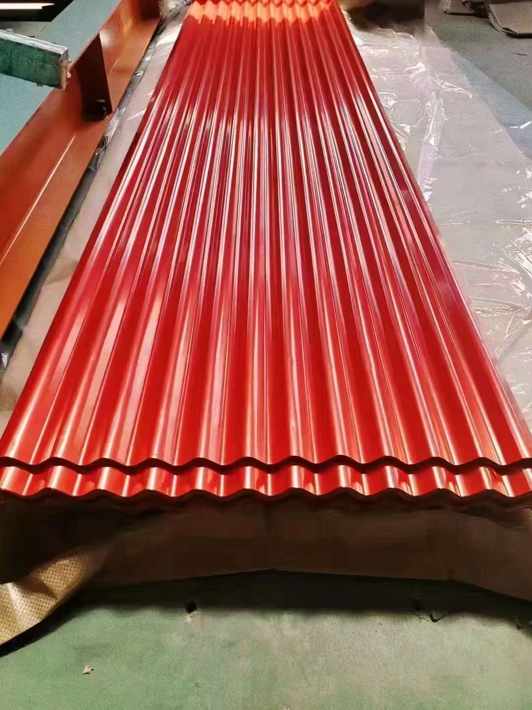 建筑用防水彩钢瓦 高强度彩钢板 建材彩钢瓦铁皮瓦 环保耐用彩钢卷 瓦片新款彩钢瓦彩钢瓦彩钢板详情图5