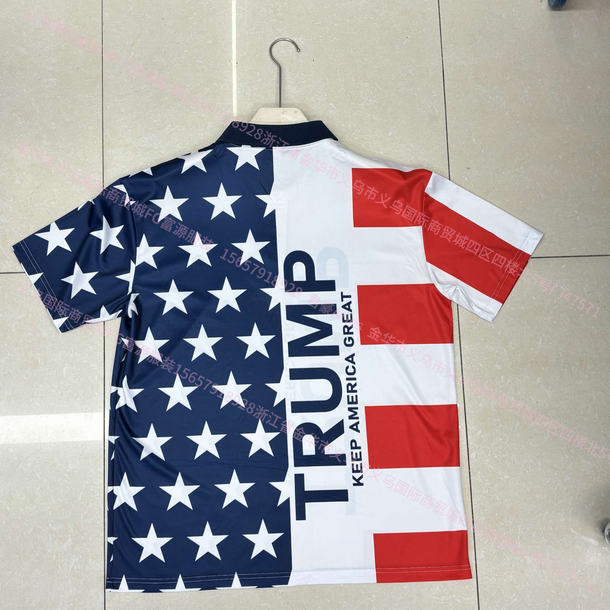 跨境FG总统竞选服定制供应商广告衫工作服定制Customize  presidential uniform 6详情图2