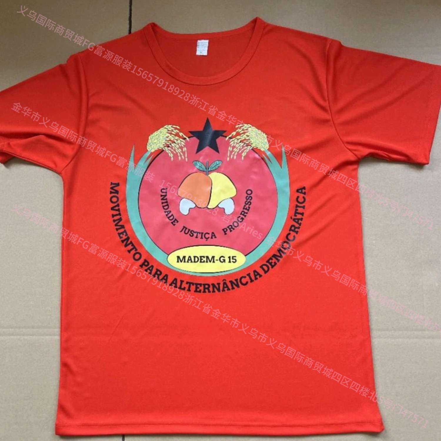 Cross-border FG presidential Campaign uniform customization supplier Advertising T-shirt Work uniform Customization 4