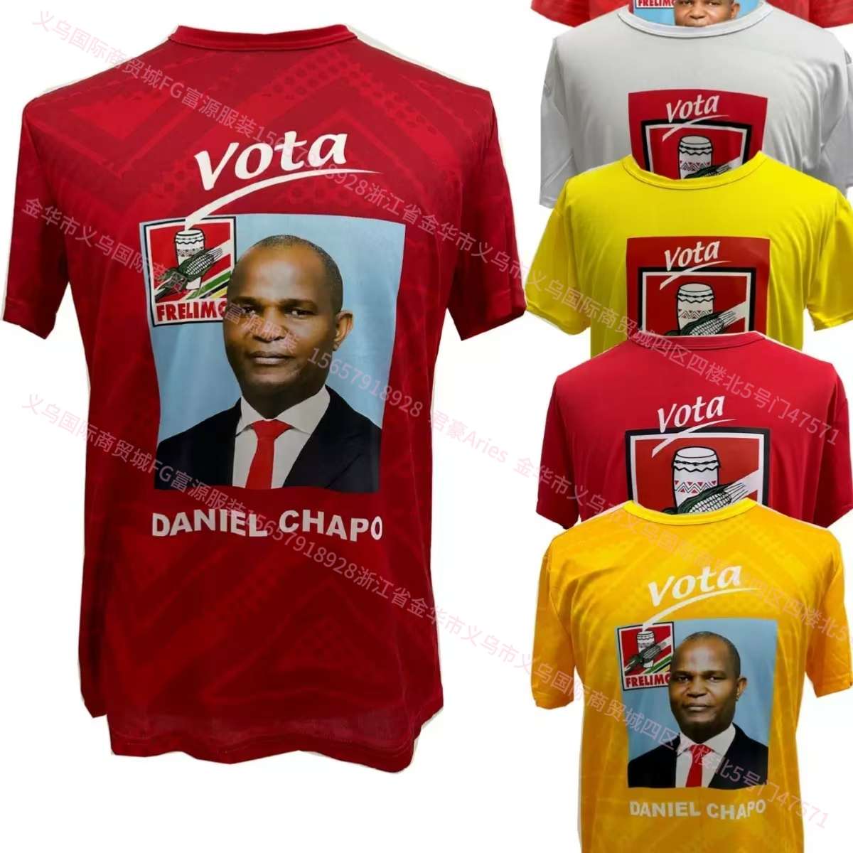 Cross-Border Fg Presidential Campaign Uniform Customization Supplier Advertising Shirt Work Uniform Customization Customize Presidential Uniform details Picture