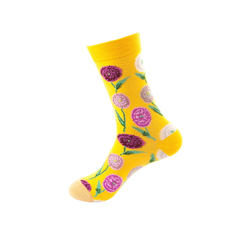 Trendy Socks For Men And Women, Personalized, Artistic And Retro Socks Application Scenario