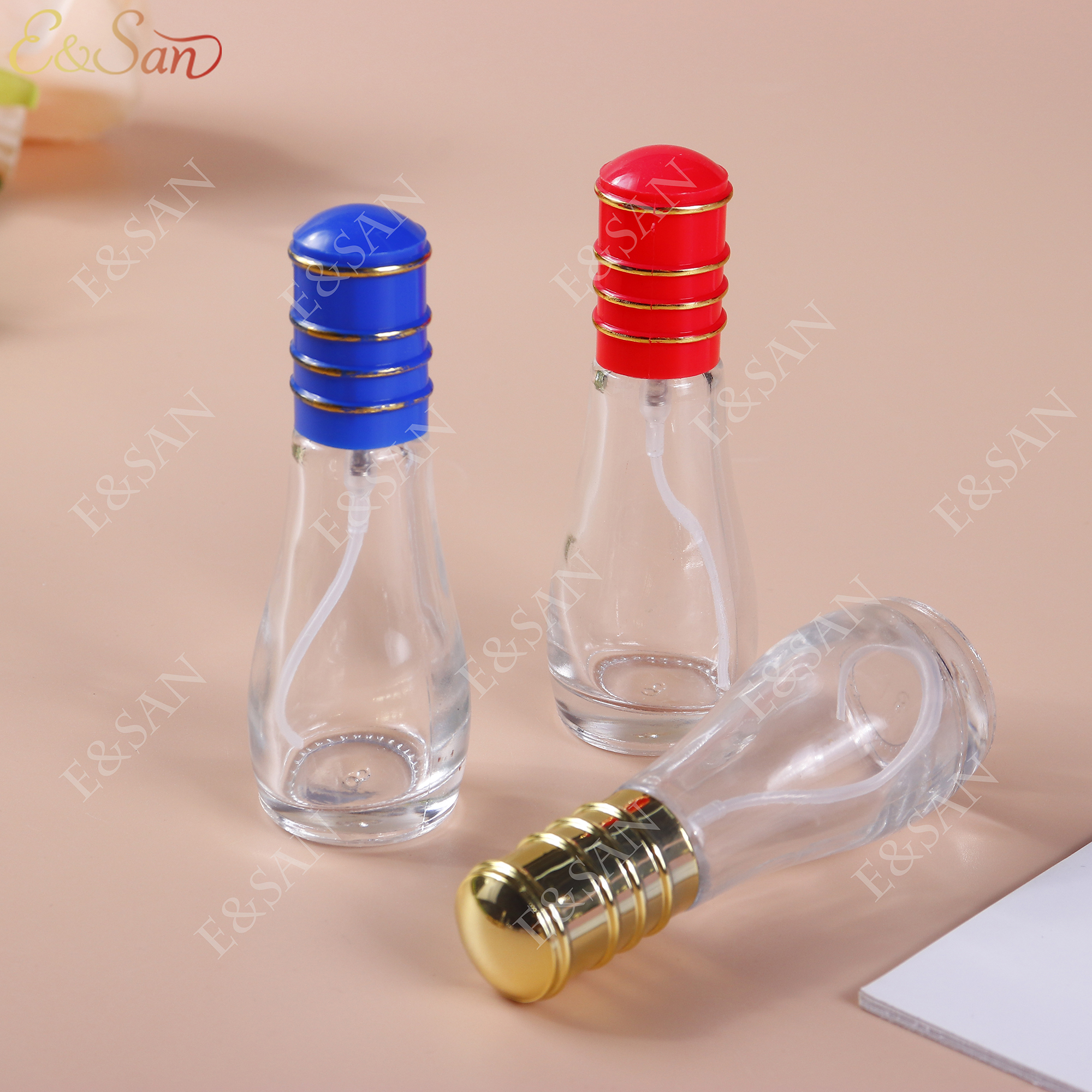玻璃瓶/香水盖/带塞玻璃瓶/玻璃杯杯子/diy塑料许愿空瓶细节图