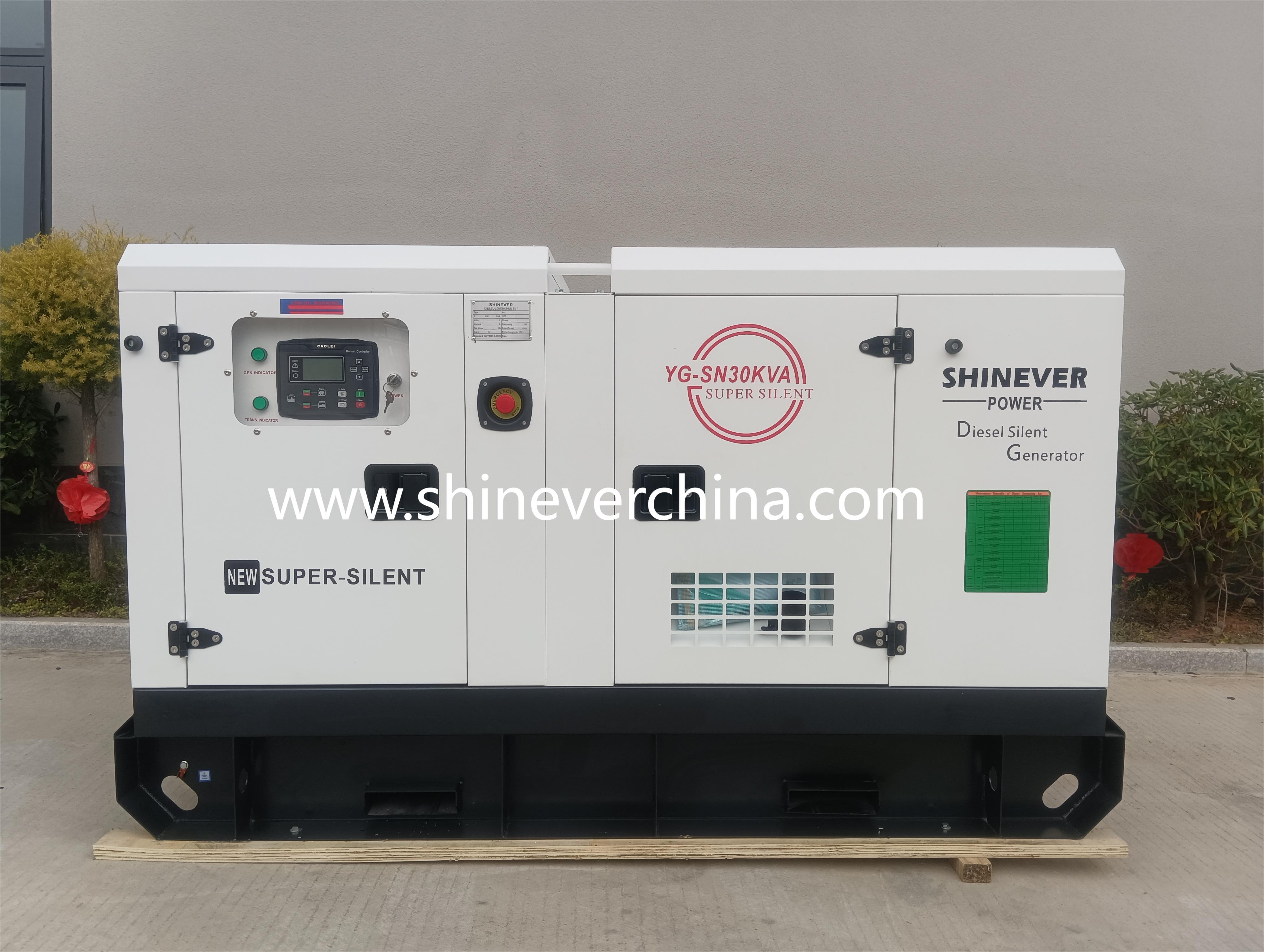 Shinever 柴油发电机组200KW静音款全自动潍柴康明斯发电机全铜无刷发电机 备用电源 潍柴动力发电机详情4