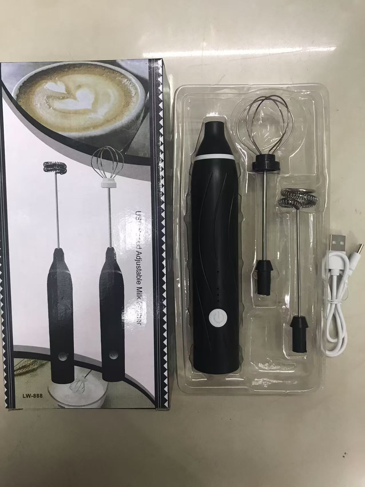 电动打蛋器/tiktok/奶泡搅拌器带盖/热奶器/手持搅拌棒细节图