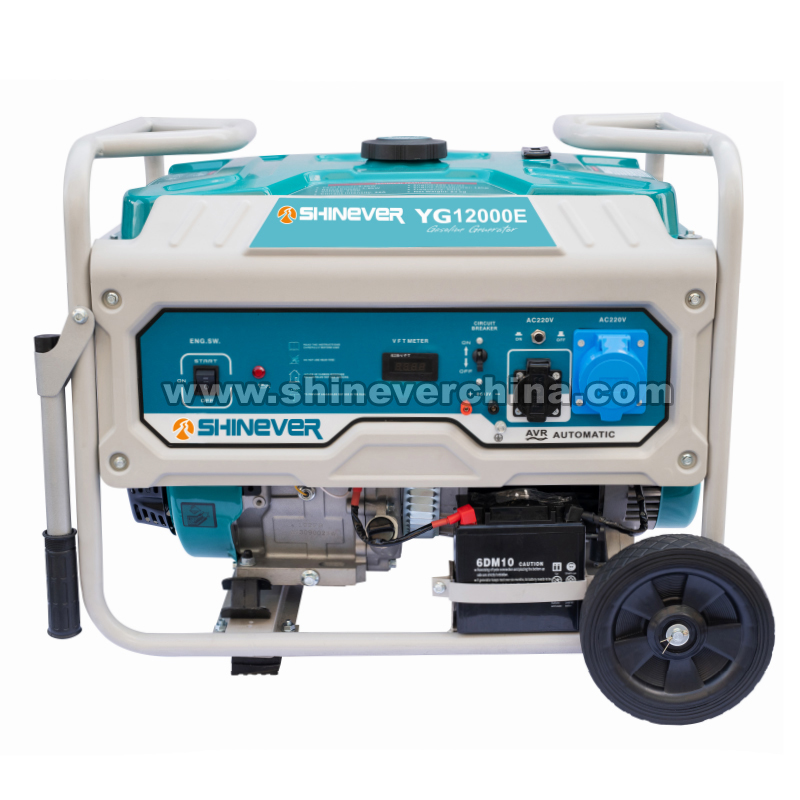 Shinever 油汽两用发电机组 Gasoline &NG/LPG Generator 10KW/12KVA 