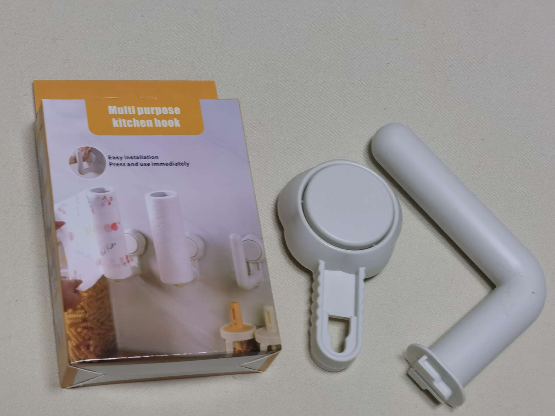 Suction cup tissue rack, kitchen non-perforated cabinet, cling film storage rack, wipe rack, tissue hanging rod, roll paper rack, glass food storage box, stainless steel box, lunch box undefined