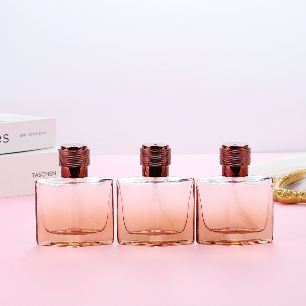 PT073C-30ML 彩色/透明香水瓶订制，玻璃瓶香水盖玻璃瓶竹瓶diy塑料许愿空瓶高盖蜂蜜玻璃瓶香水瓶