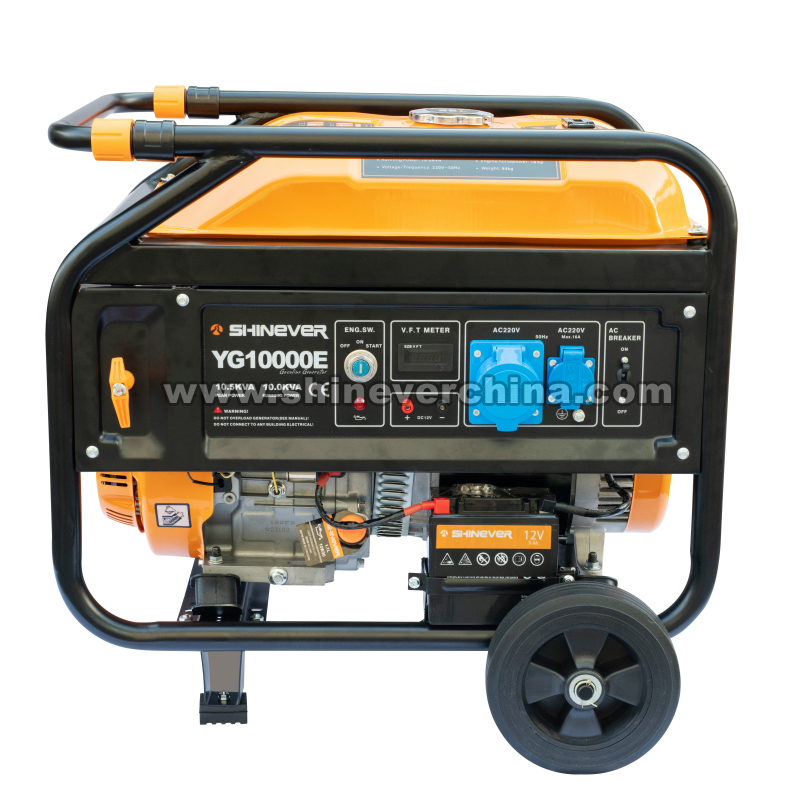 Shinever 油汽两用发电机组8KW/10KVA Gasoline &NG/LPG Generaror 发电机