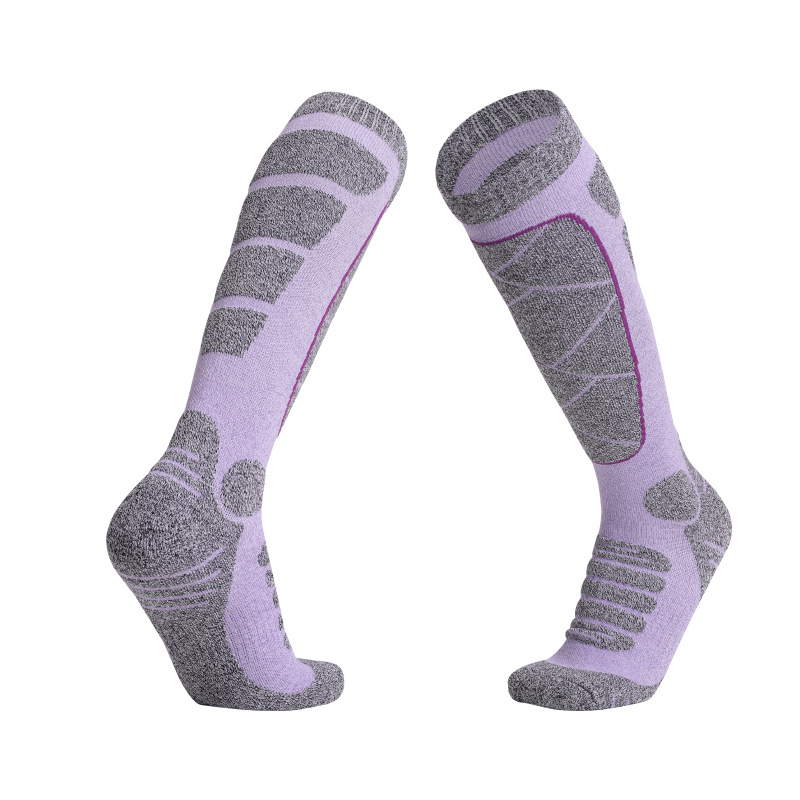 Ski Socks, Outdoor Sports Socks, Thickened Loop Snow Socks For Autumn And Winter, Men's Warm High-Top Breathable Quick-Drying, Women's Hot Item Picture
