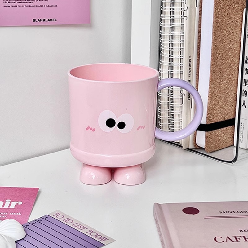 S137-1030 Cute Mouthwash Cup, Home dormitory tooth cup, Toothbrush cup, Children's Tooth Brushing Cup, couple, student, high appearance level details Picture