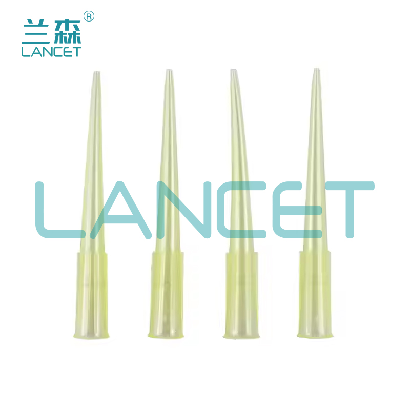 移液器吸头蓝色黄色移液器枪头Pipette Tips塑料吸头滤芯吸头吸嘴