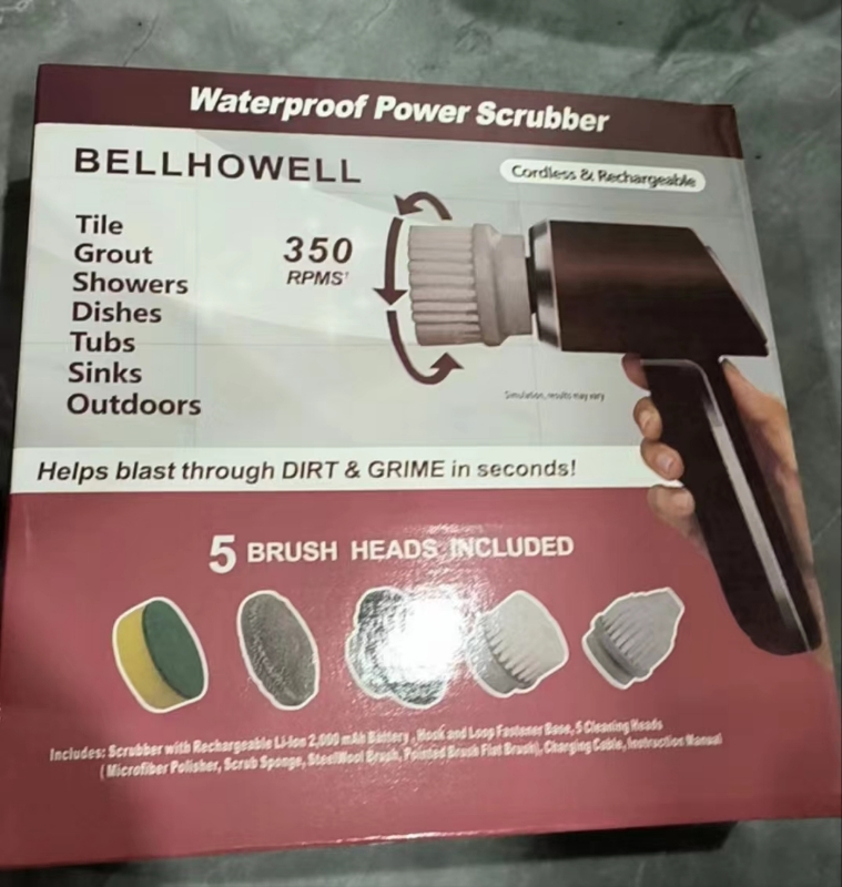 Electric cleaning brush