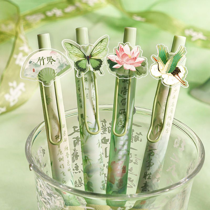 国潮时尚耐用 耐写中性笔