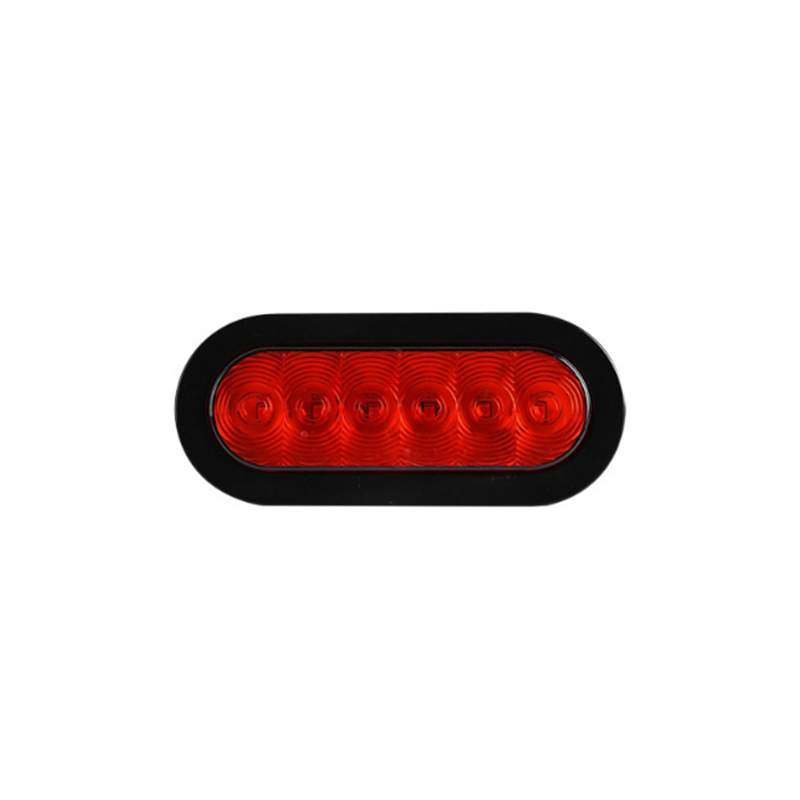 Factory direct sales of 6-inch general-purpose 24V led side lights for trucks and cargo cars, as well as warning lights for truck body side lights Specification drawing
