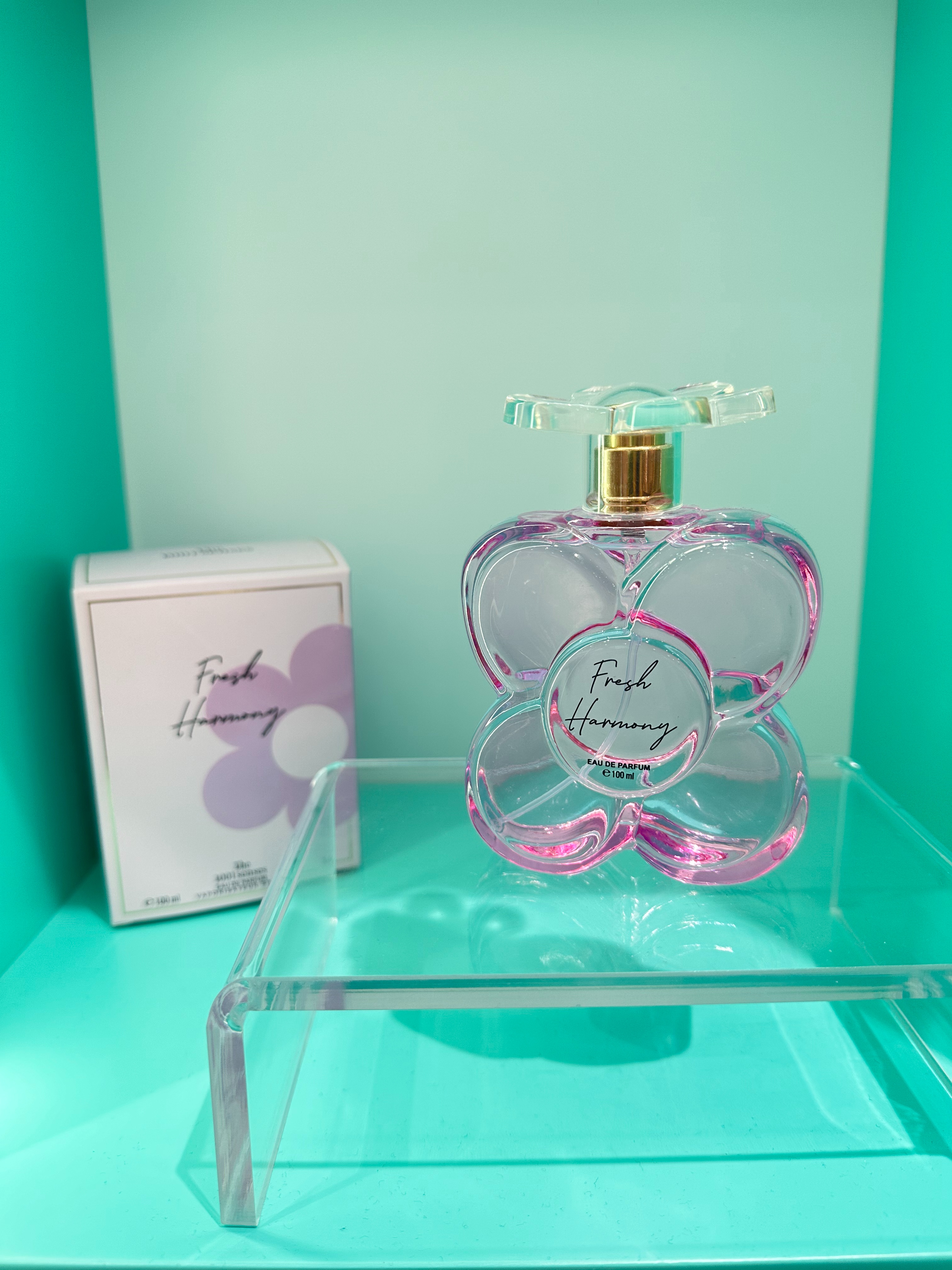 Cross-border bestseller Four-leaf Clover 100ML Women's perfume FRESH HARMONY Factory Direct Sales Perfumes