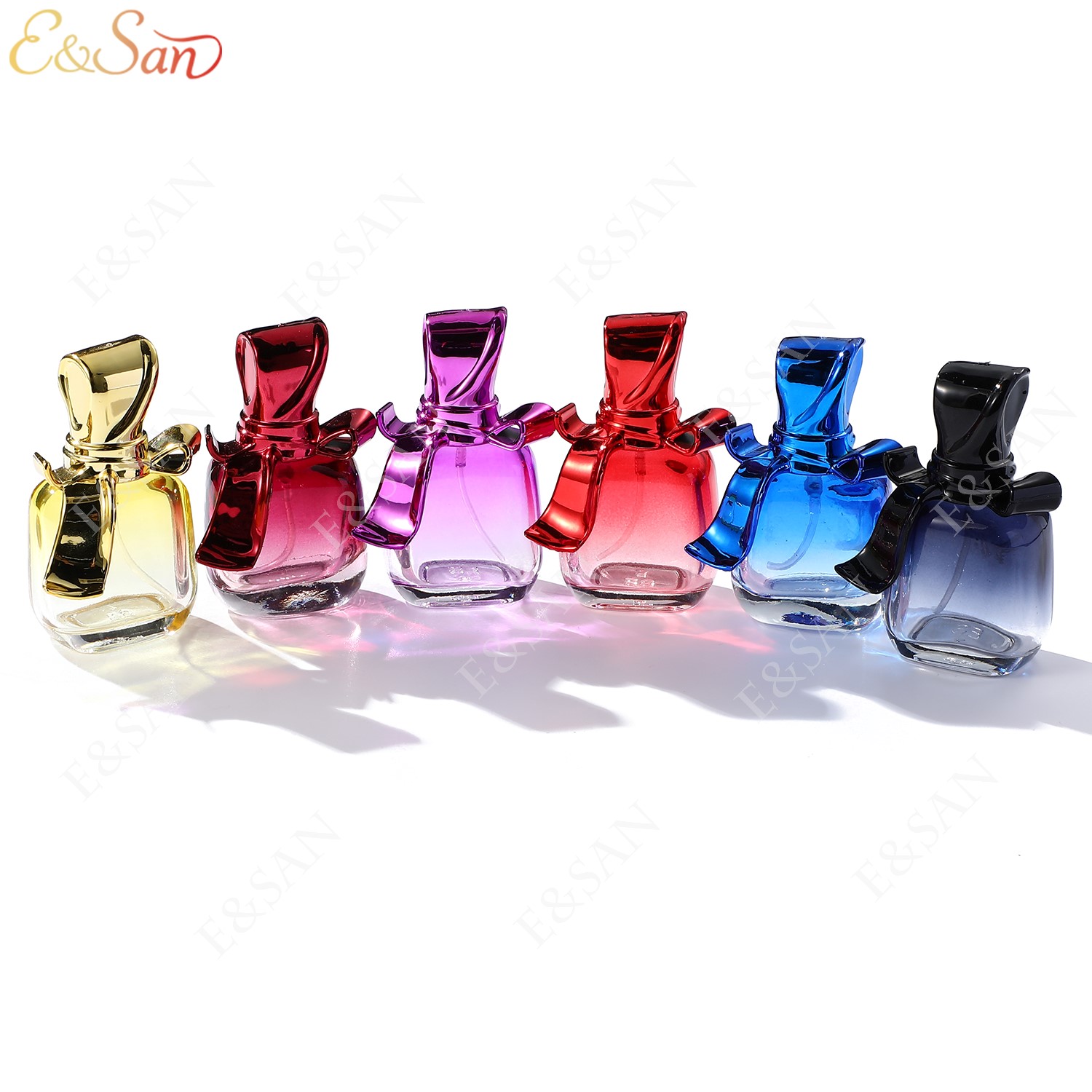 PT009C-15ML 彩色/透明香水瓶订制，玻璃瓶香水盖