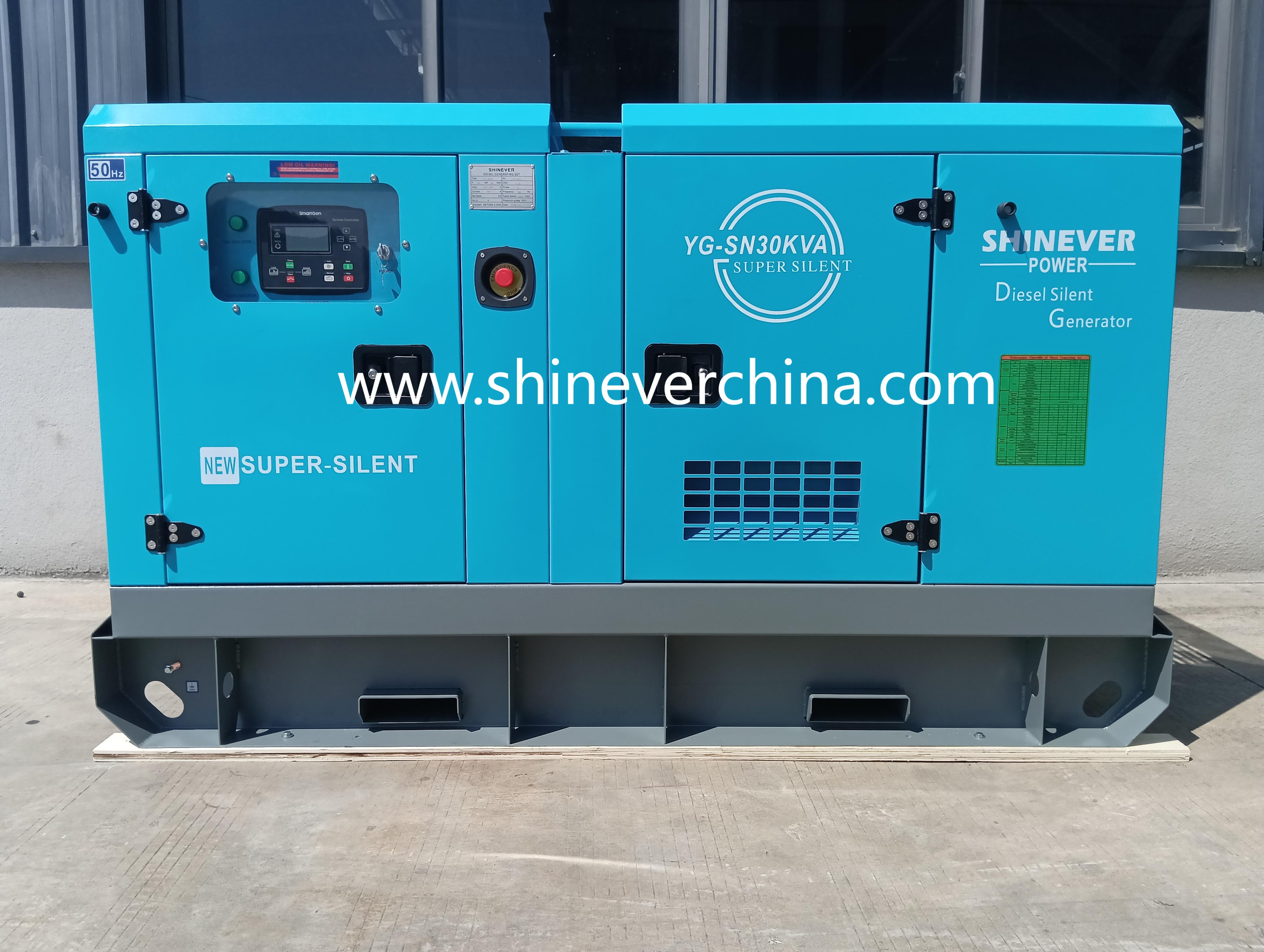 Shinever 柴油发电机组200KW静音款全自动潍柴康明斯发电机全铜无刷发电机 备用电源 潍柴动力发电机详情3