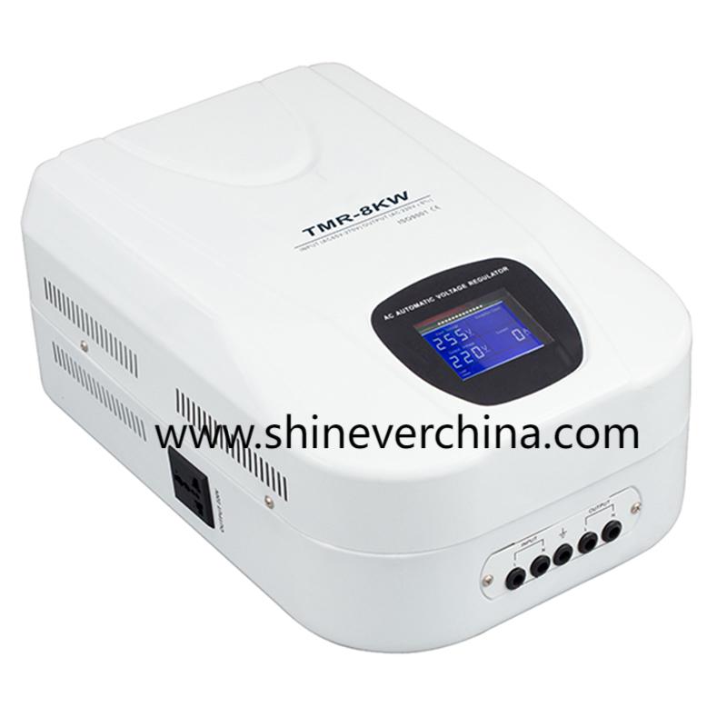 全自动交流稳压器/稳压器2000/变压器白底实物图