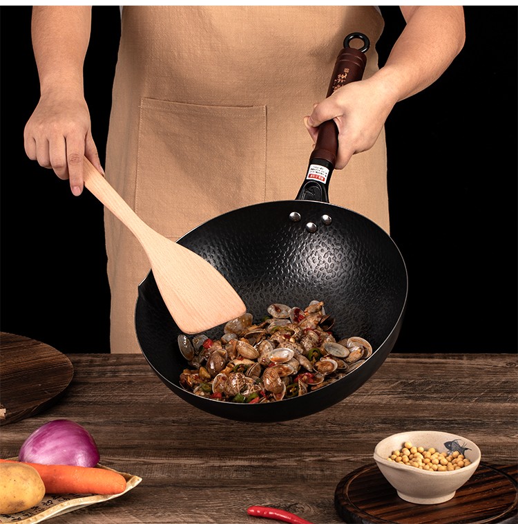 包邮！日本铁技HC-530N高纯铁锅30cm 进口厨具炊具GRANDE RITORNO详情16