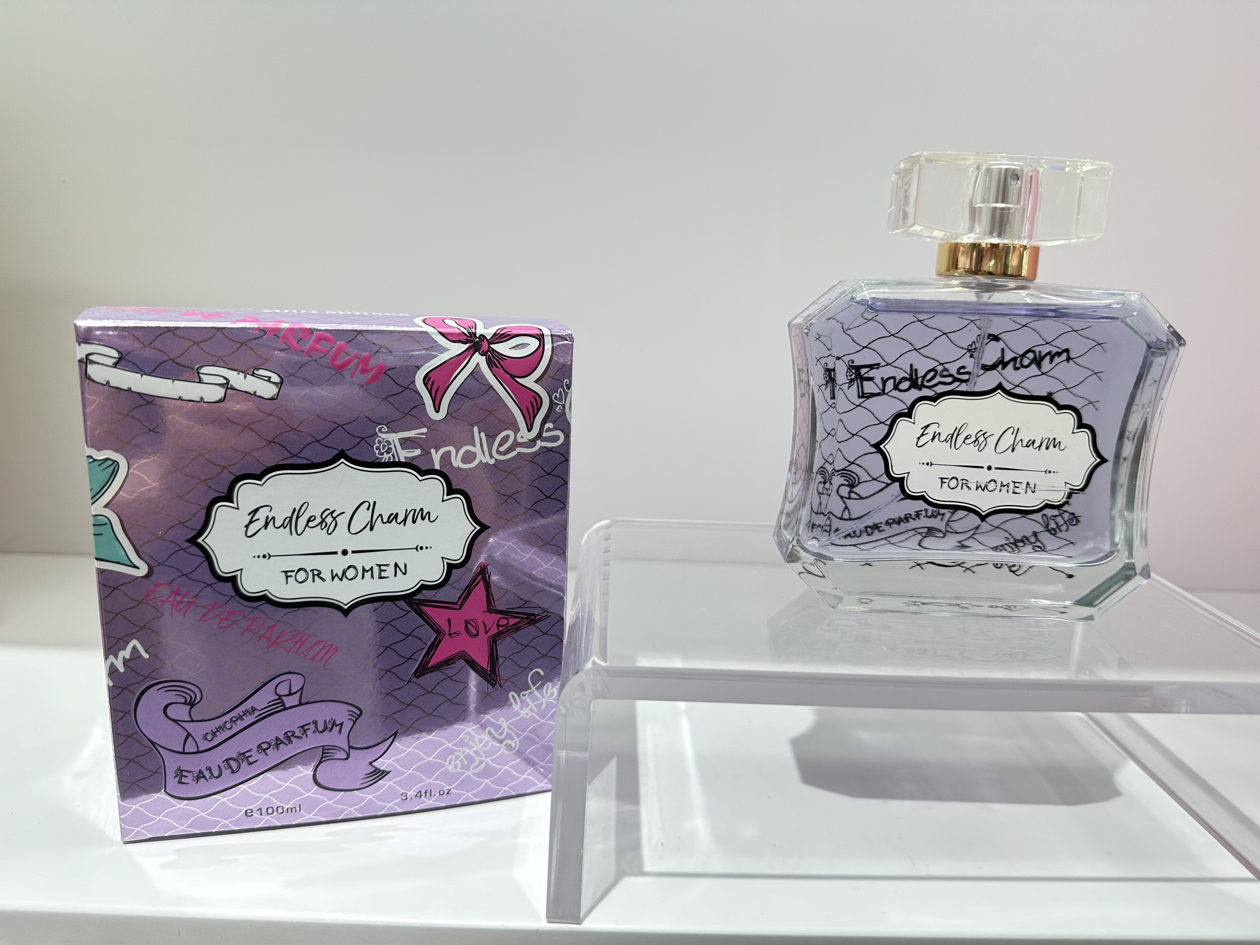 跨境爆款无限魅力100ML女士香水ENDLESS  CHARM工厂直销Perfumes