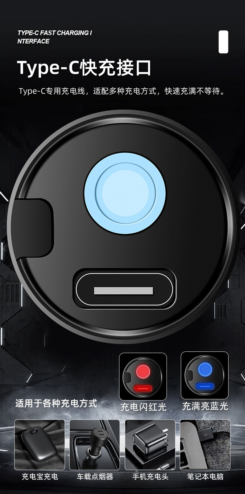 9505 Aluminum flashlight, USB charging aluminum alloy flashlight, Mini flashlight, portable white light small flashlight pic 2