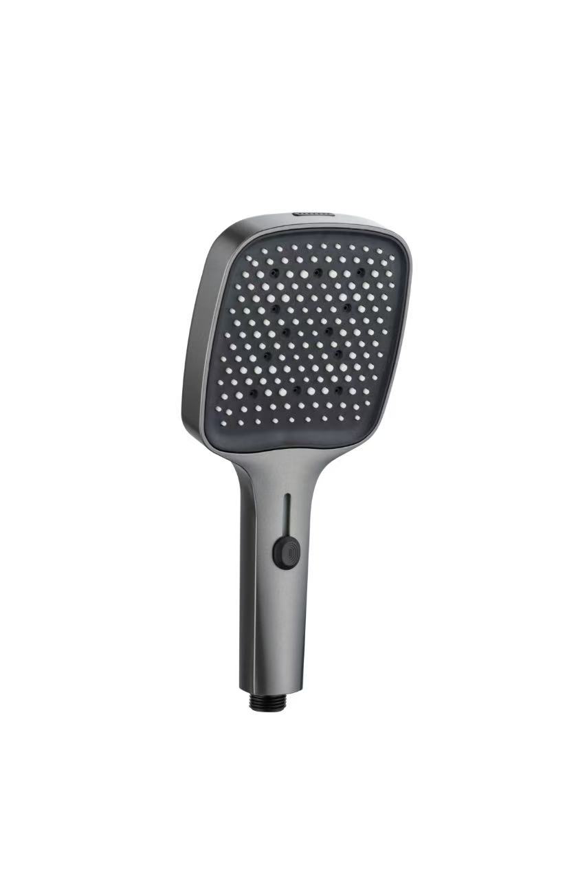 Shower head set for home bathroom, booster gun gray, all-copper bathroom, toilet, bath, flower drying, lotus pod, shower head Specification image