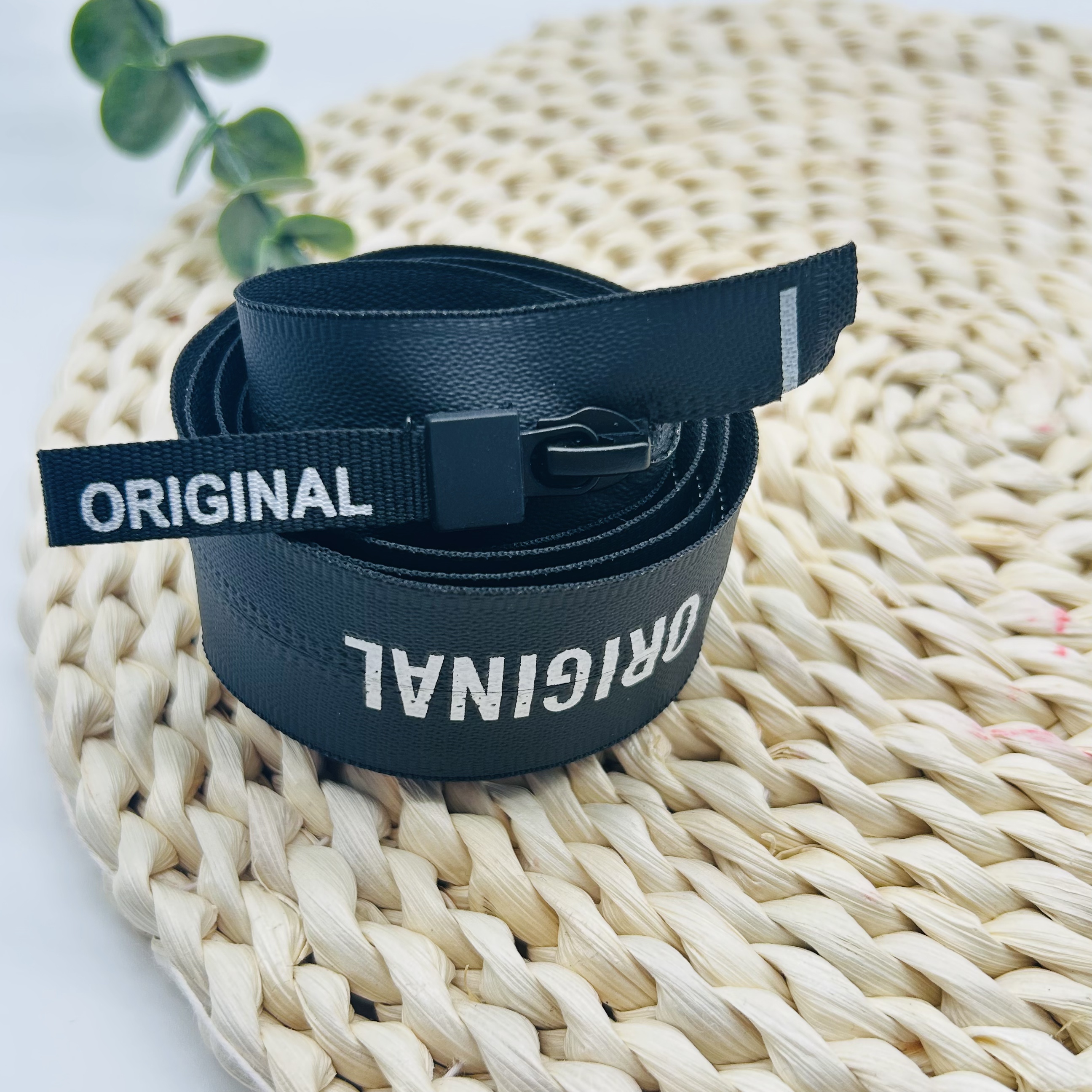 5# Waterproof Zipper Hand-Printed Machine, Waterproof Printed Open And Closed Tail, Woven Head Support Customization Item Picture