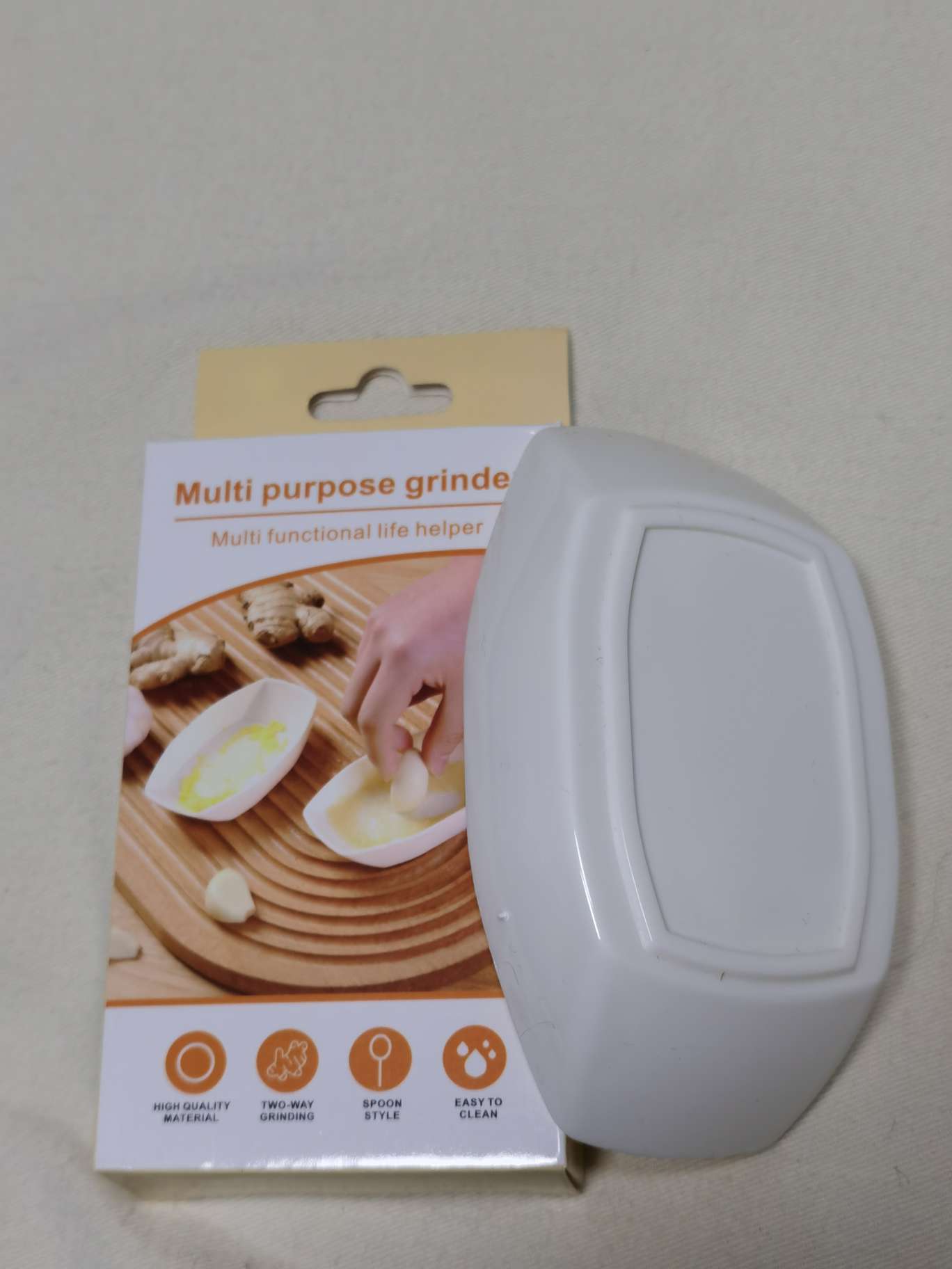 Kitchen multi-functional manual ginger paste grinder, garlic paste grinder, scallion and ginger paste grinder, best-selling garlic paste machine, stone garlic mashing machine, garlic puree pressing Application Scenario