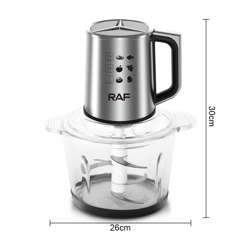 RAF European standard cross-border 3L low-noise household electric meat grinder, large-capacity mincing machine, garlic mincing machine, meat mincing machine Application Scenario