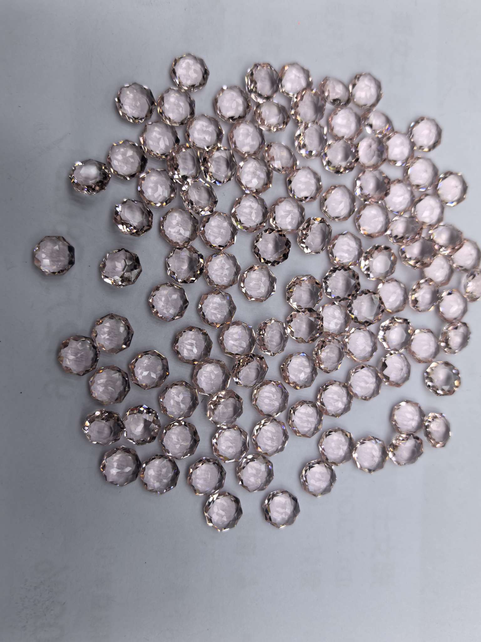 锦利水晶清凉一夏系列8八卦透明水粉041