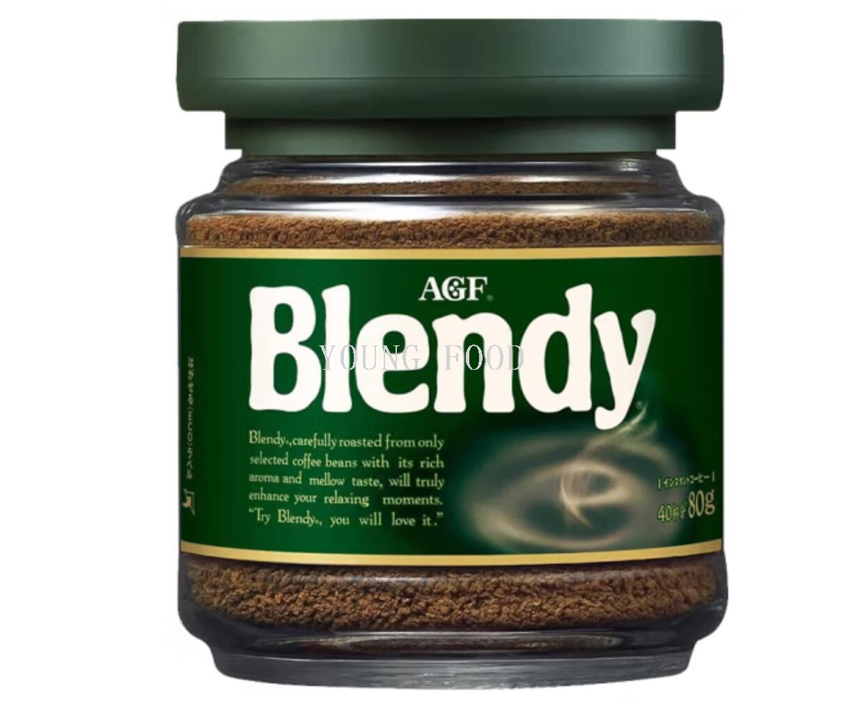 包邮！日本AGF Blendy冻干速溶无砂糖黑咖啡粉80g豹哥进口零食详情11