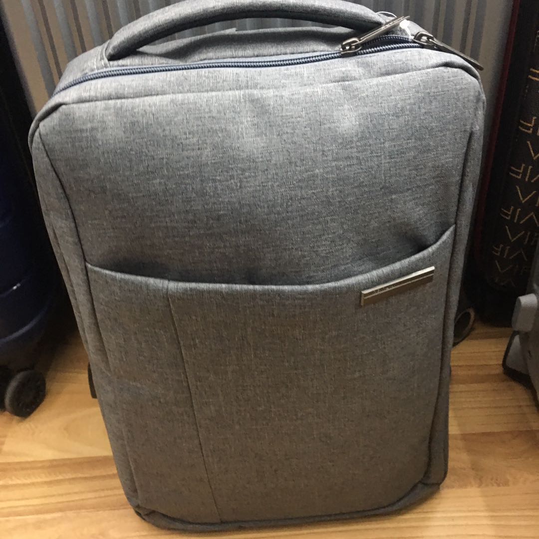 1双肩包男士商务背包休闲旅行女防水电脑包大容量学生书包时尚潮流