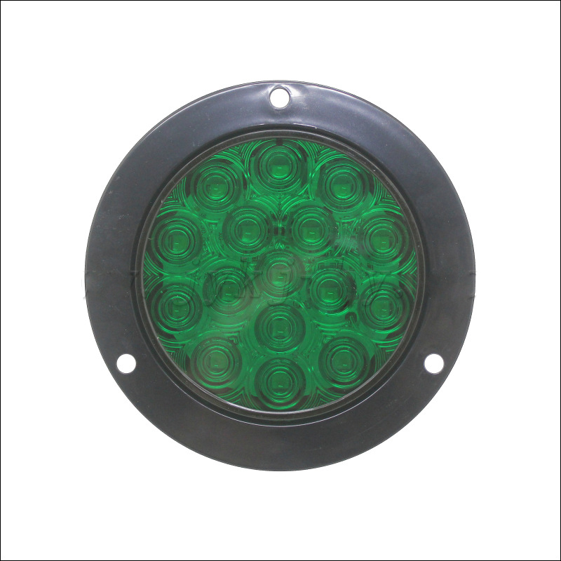 General truck trailer taillights, side lights, round taillights, truck led lights, 4-inch truck led lights, color-block single lights, factory direct sales Item Picture