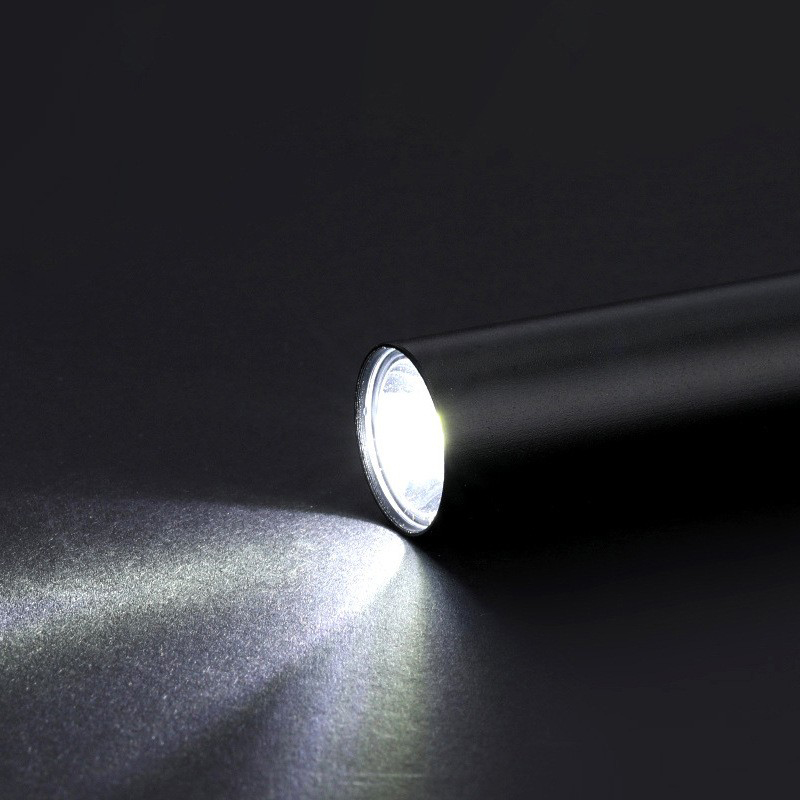 9505 Aluminum flashlight, USB charging aluminum alloy flashlight, Mini flashlight, portable white light small flashlight Specification image