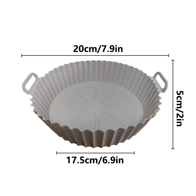Silicone air fryer, silicone baking tray, square microwave oven, oven, chicken roasting tray, square baking pad, wholesale, insulated lunch box, bucket, bento box undefined