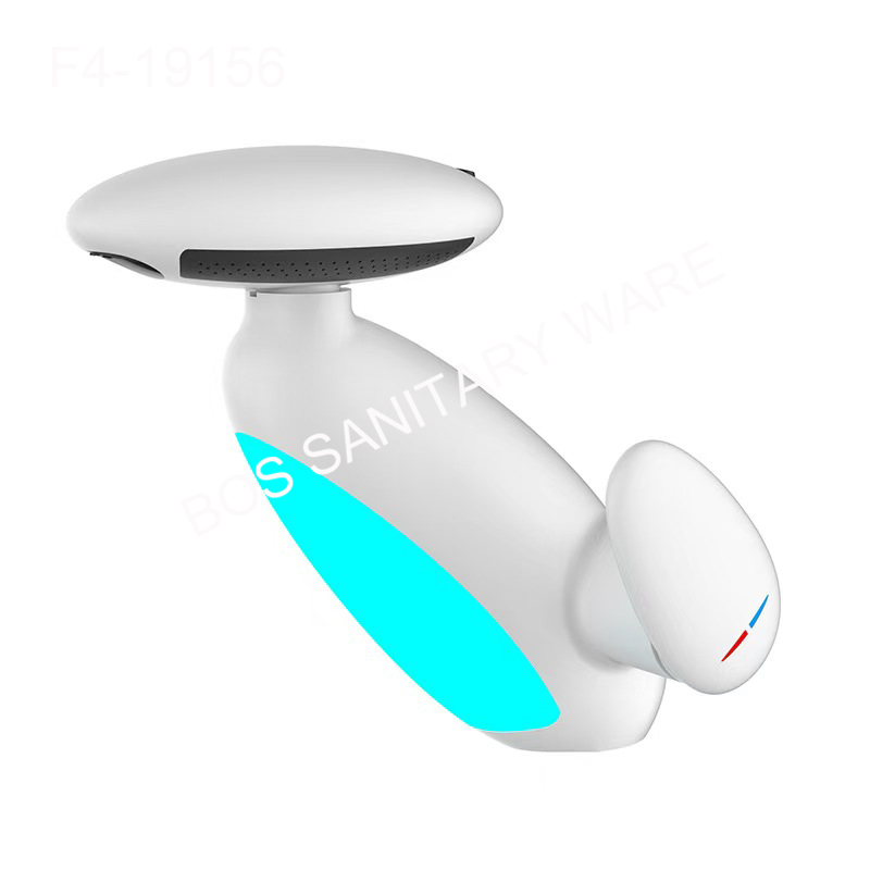 New bathroom hotel faucet, ambient light, pull-out washbasin faucet, bathroom counter sink, washbasin faucet Application Scenario