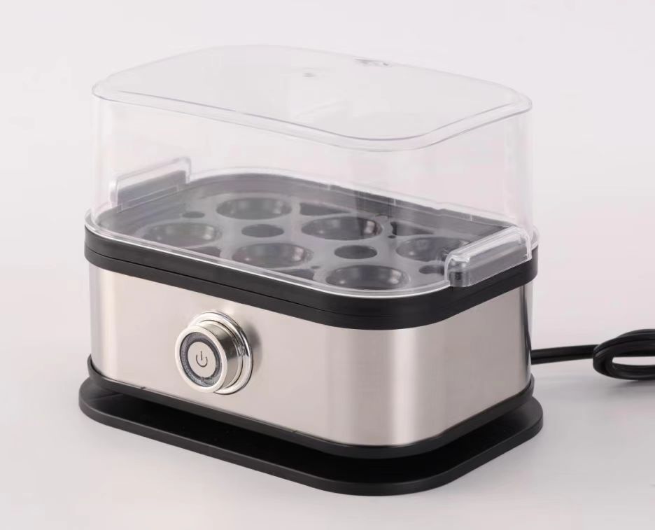 Stainless steel egg cooker, small mini portable egg cooker, kitchen egg steamer, household breakfast machine, multi-functional egg cooker and steamer Application Scenario
