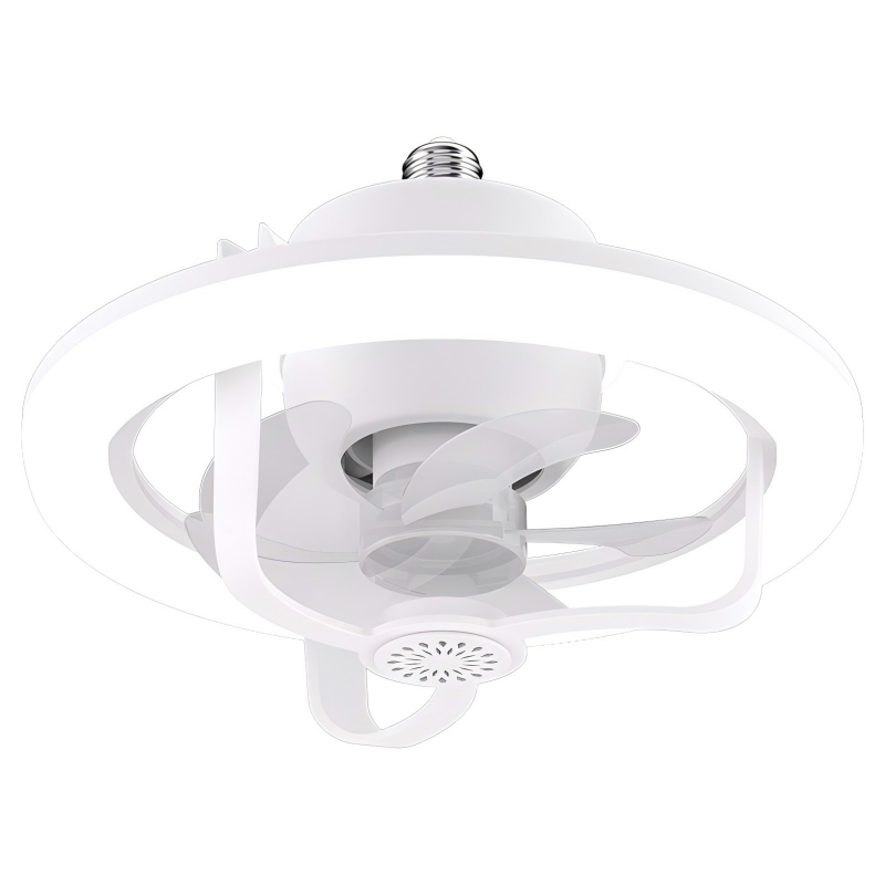 360° oscillating aromatherapy fan lamp, minimalist style, ultra-quiet ceiling fan lamp for hall, dining room and bedroom Application Scenario