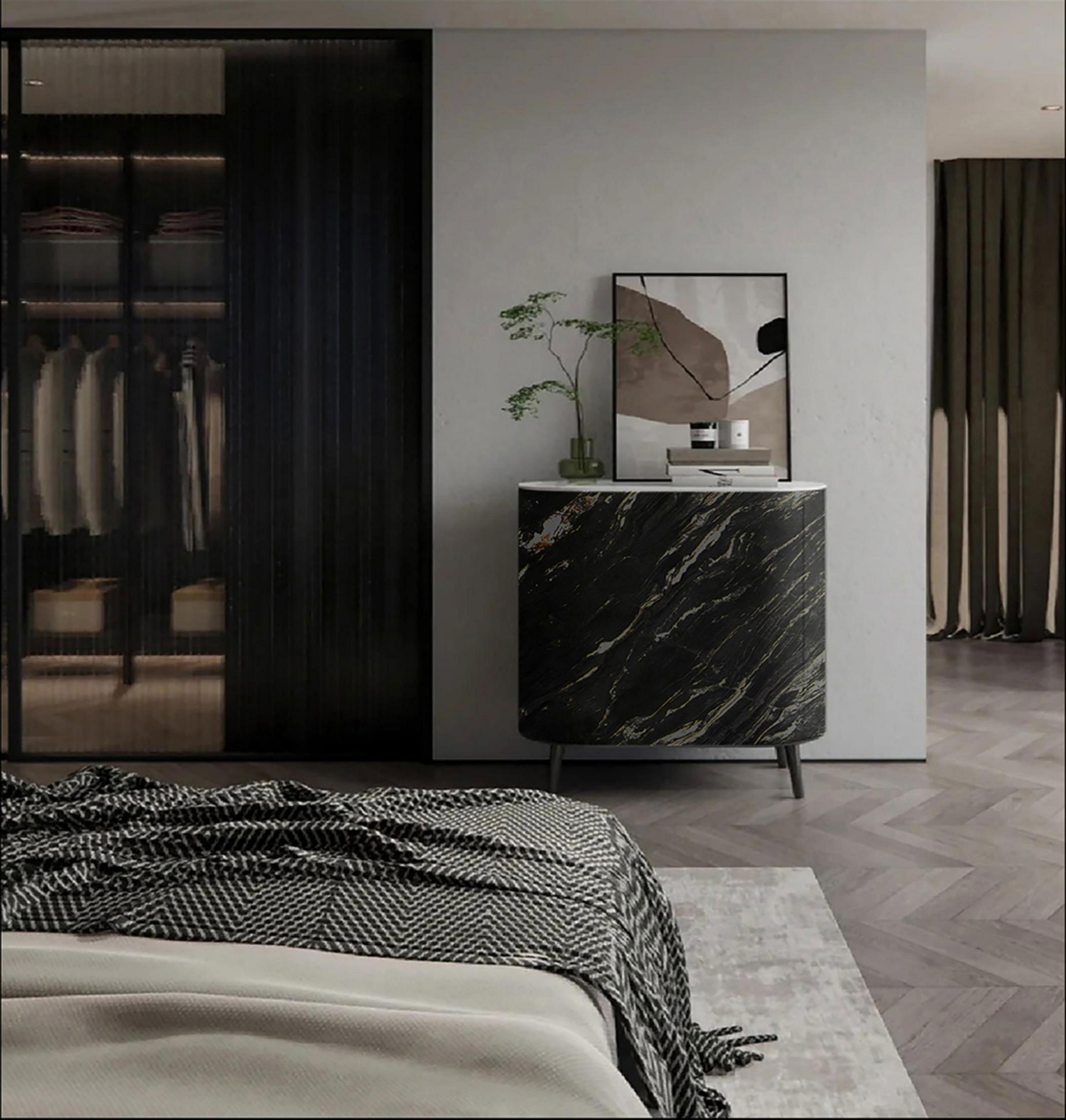 UV marble sheet UV 板镜面高光装饰板 仿石纹立体墙贴 客厅背景墙厨房防水防潮板材墙板装饰板pvc++详情3