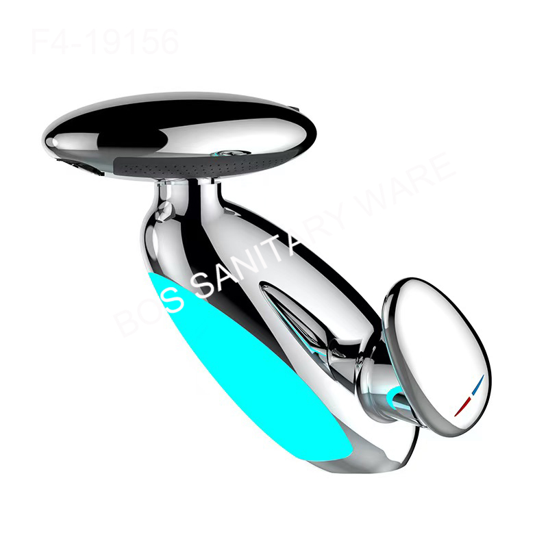 New bathroom hotel faucet, ambient light, pull-out washbasin faucet, bathroom counter sink, washbasin faucet Item Picture