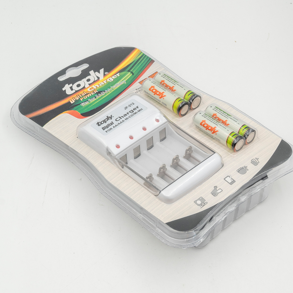 toply212 charger 5th 7th battery pack 1.2V nickel-metal hydride rechargeable battery AA AAA toy battery piece Zhejiang Application Scenario