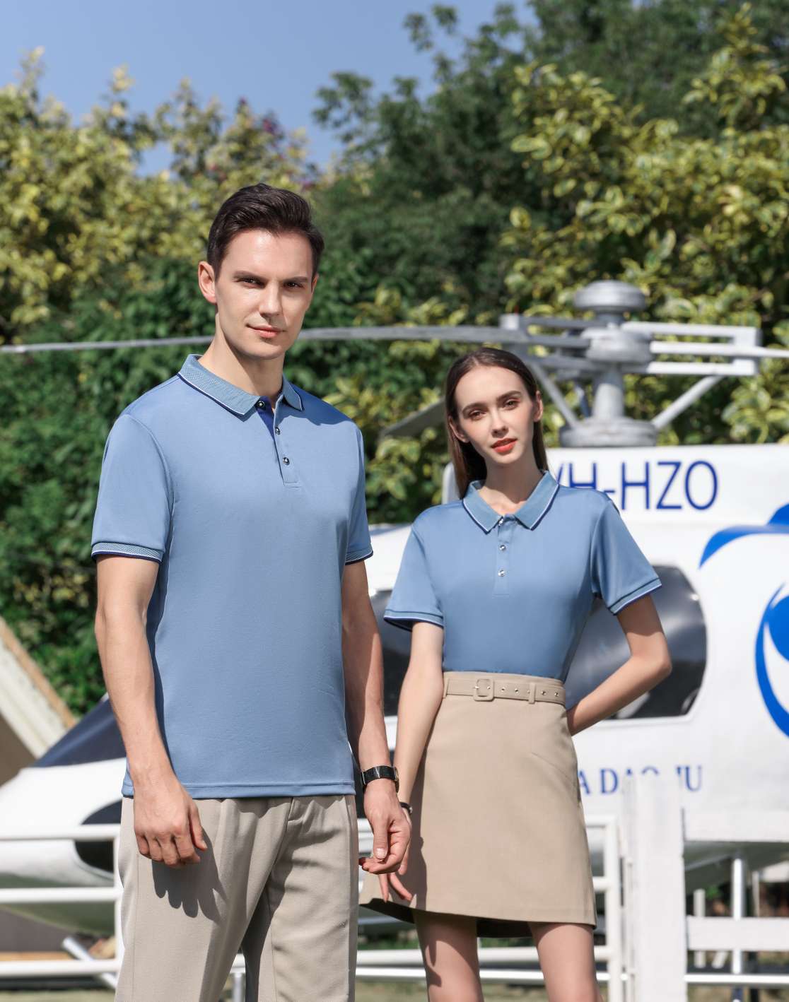The New Cross-Border High-End Small-Neck Quick-Drying Two-Tone Short-Sleeved Polo Advertising Shirt With A Lapsed Collar For Both Men And Women Is Now Available. The Shirt Is Comfortable, Breathable, Fashionable, Casual And Trendy As A Base Layer Specification drawing